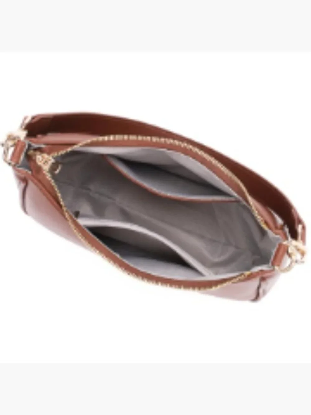 PU Leather Hobo Shoulder Bag for Women, Cute Tote Handbag with Zipper Closure